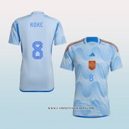 Camiseta Segunda Espana Jugador Koke 2022