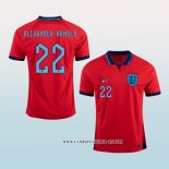 Camiseta Segunda Inglaterra Jugador Alexander-Arnold 2022