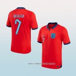 Camiseta Segunda Inglaterra Jugador Grealish 2022