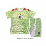 Camiseta Segunda Italia Euro Nino 2025