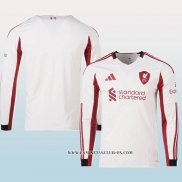 Camiseta Segunda Liverpool 25-26 Manga Larga