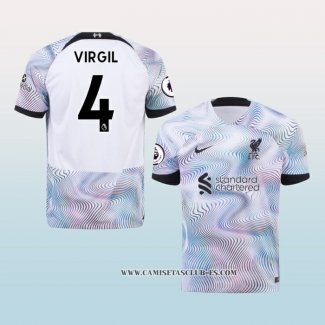 Camiseta Segunda Liverpool Jugador Virgil 22-23