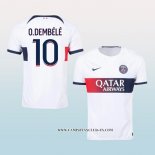 Camiseta Segunda Paris Saint-Germain Jugador O.Dembele 23-24