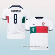 Camiseta Segunda Portugal Jugador B.Fernandes 2022