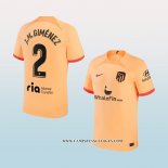 Camiseta Tercera Atletico Madrid Jugador J.M.Gimenez 22-23