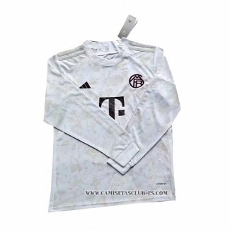 Camiseta Tercera Bayern Munich 23-24 Manga Larga