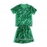Camiseta Tercera Brasil Portero Nino 2024