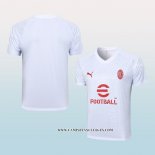 Camiseta de Entrenamiento AC Milan 23-24 Blanco