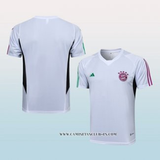 Camiseta de Entrenamiento Bayern Munich 23-24 Blanco