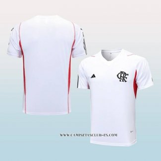 Camiseta de Entrenamiento Flamengo 23-24 Blanco