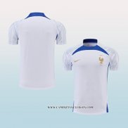 Camiseta de Entrenamiento Francia 22-23 Blanco