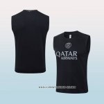 Camiseta de Entrenamiento Paris Saint-Germain 25-26 Sin Mangas Negro
