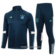 Chandal de Chaqueta del Ajax 23-24 Azul