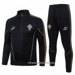 Chandal de Chaqueta del Portugal 26-27 Negro