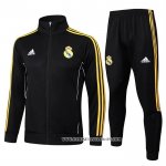 Chandal de Chaqueta del Real Madrid Nino 25-26 Amarillo Negro