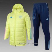 Chandal de Invierno del Arsenal 25-26 Amarillo