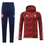 Chandal de Rompevientos del Arsenal 21-22 Rojo