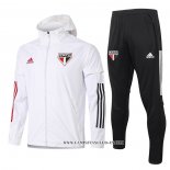 Chandal de Rompevientos del Sao Paulo 2021 Blanco