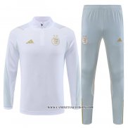 Chandal de Sudadera del Argelia 23-24 Blanco