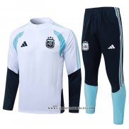 Chandal de Sudadera del Argentina 25-26 Blanco