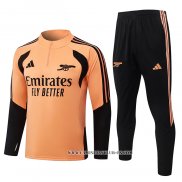 Chandal de Sudadera del Arsenal 26-27 Naranja