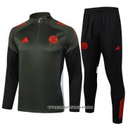 Chandal de Sudadera del Bayern Munich Nino 25-26 Verde