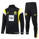 Chandal de Sudadera del Borussia Dortmund 23-24 Negro