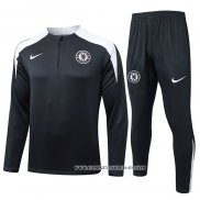 Chandal de Sudadera del Chelsea Nino 25-26 Negro