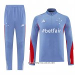 Chandal de Sudadera del Cruzeiro 25-26 Azul