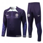 Chandal de Sudadera del Inter Milan 22-23 Purpura