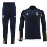 Chandal de Sudadera del Real Madrid 23-24 Azul