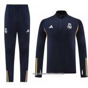 Chandal de Sudadera del Real Madrid 23-24 Azul