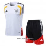 Chandal del Alemania 25-26 Sin Mangas Blanco