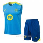 Chandal del Barcelona 25-26 Sin Mangas Azul