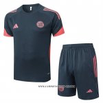 Chandal del Bayern Munich 25-26 Manga Corta Gris Oscuro - Pantalon Corto