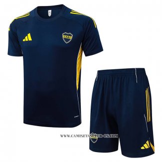 Chandal del Boca Juniors 25-26 Manga Corta Azul - Pantalon Corto