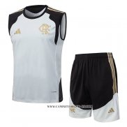 Chandal del Flamengo 25-26 Sin Mangas Crema