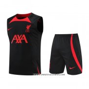 Chandal del Liverpool 22-23 Sin Mangas Negro