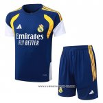 Chandal del Real Madrid 26-27 Manga Corta Azul - Pantalon Corto