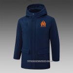 Chaqueta Invierno del Olympique Marsella 24-25 Azul