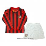 Camiseta AC Milan 125 Aniversario Nino 2024 Manga Larga
