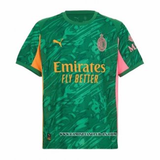 Camiseta AC Milan Portero 25-26 Verde