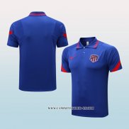 Camiseta Polo del Atletico Madrid 22-23 Azul