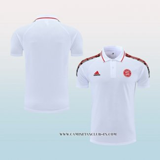 Camiseta Polo del Bayern Munich 22-23 Blanco