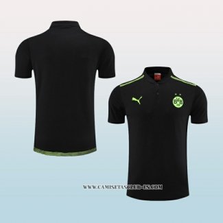 Camiseta Polo del Borussia Dortmund 22-23 Negro