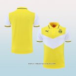 Camiseta Polo del Borussia Dortmund 22-23 Amarillo y Blanco