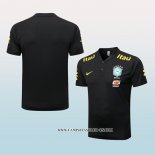 Camiseta Polo del Brasil 22-23 Negro