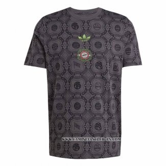 Camiseta Pre Partido del Bayern Munich 25-26 Gris