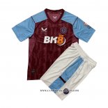 Camiseta Primera Aston Villa Nino 23-24
