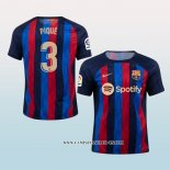 Camiseta Primera Barcelona Jugador Pique 22-23